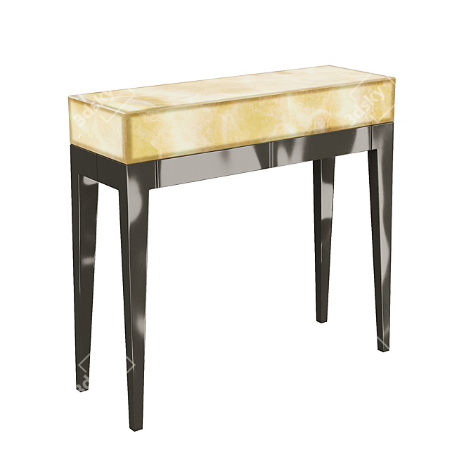 GORKY ONYX Console Table Boutique 3D model image 5