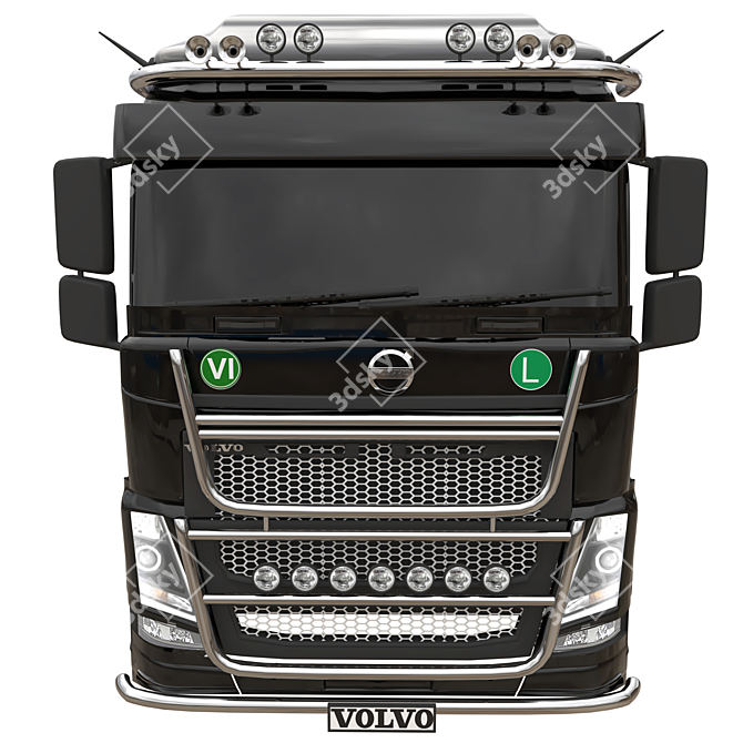 Volvo FH 16 Truck Model 3D model image 5