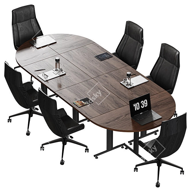 Versatile 2016 Meeting Table Solution 3D model image 2