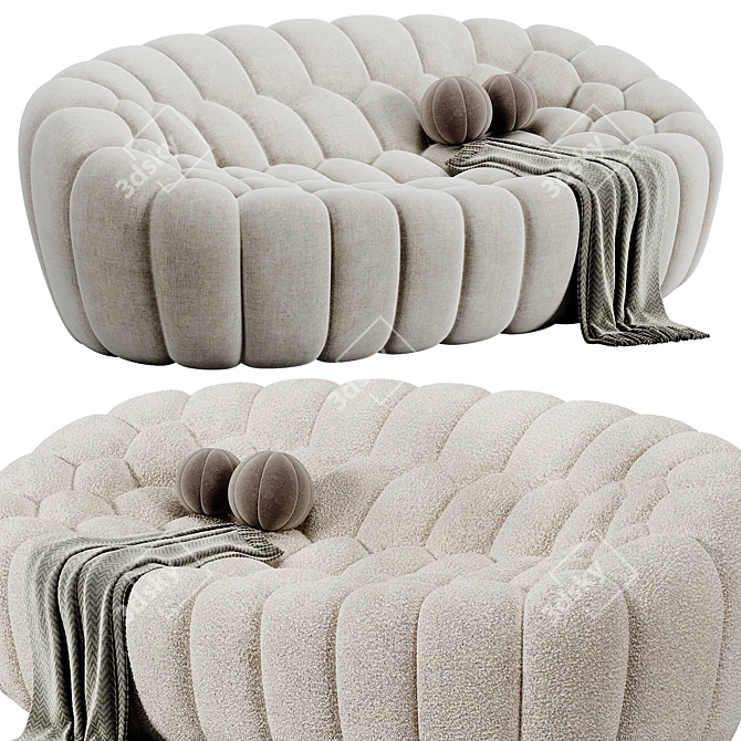 Modern Bubble Sofa Roche Bobois 3D model image 1