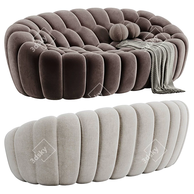 Modern Bubble Sofa Roche Bobois 3D model image 3