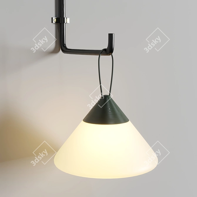 Versatile Modular Table Light Scene 3D model image 2