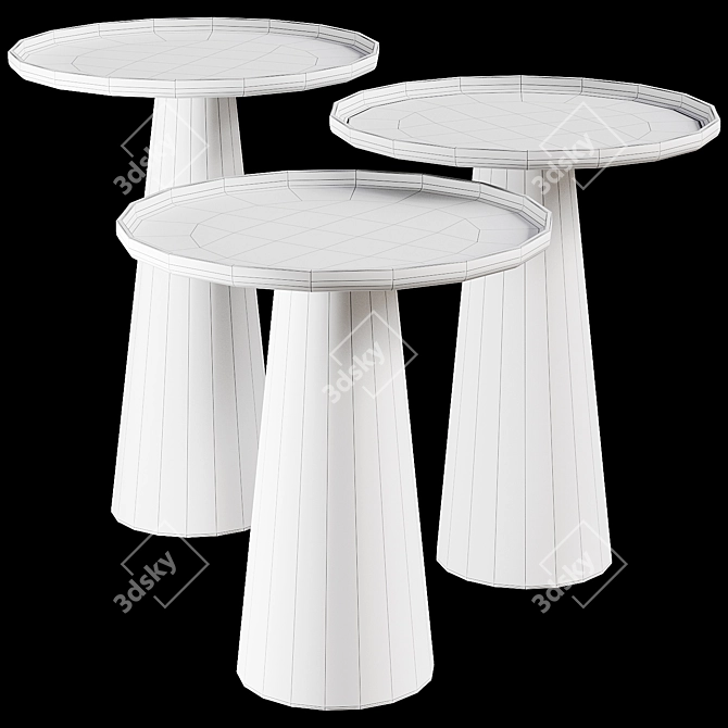 David Shaw Tables Collection 3D model image 6