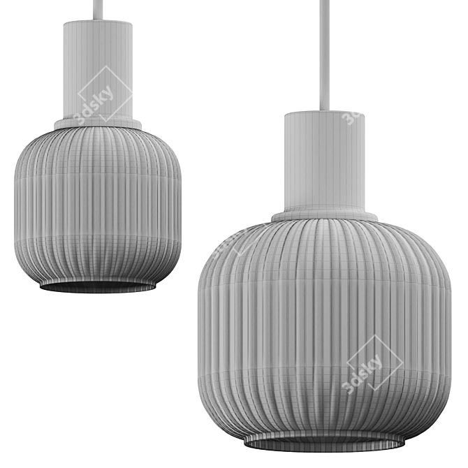 Milford Mini Pendant - Sleek Elegance 3D model image 5