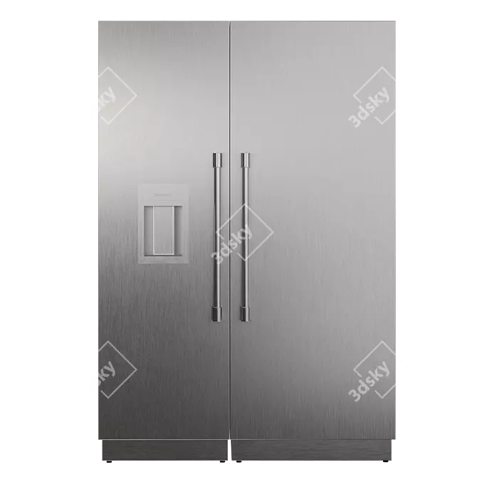 Thermador Built-In Freezer Column 3D model image 2