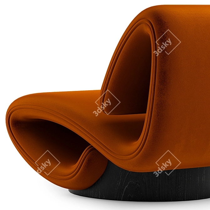 Designer Armchair by elvemobilya 3D model image 3