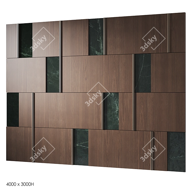 Versatile Smoothing Decor Panels 3D model image 2