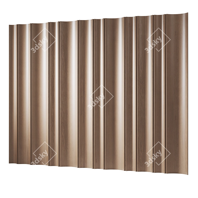 Wooden Decorative Panels | Smoothing Patterns 3D model image 2