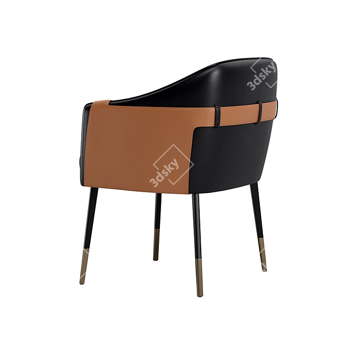 Modern Stylish Seating Set 3D model image 4