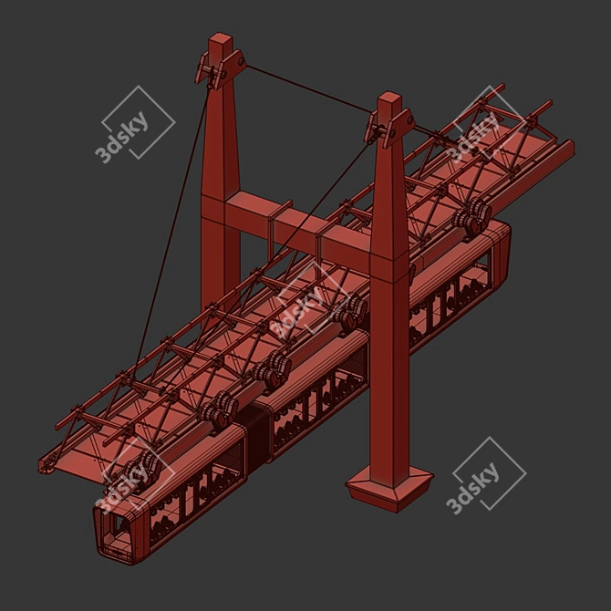 Air Metro High Resolution Texture 3D model image 6