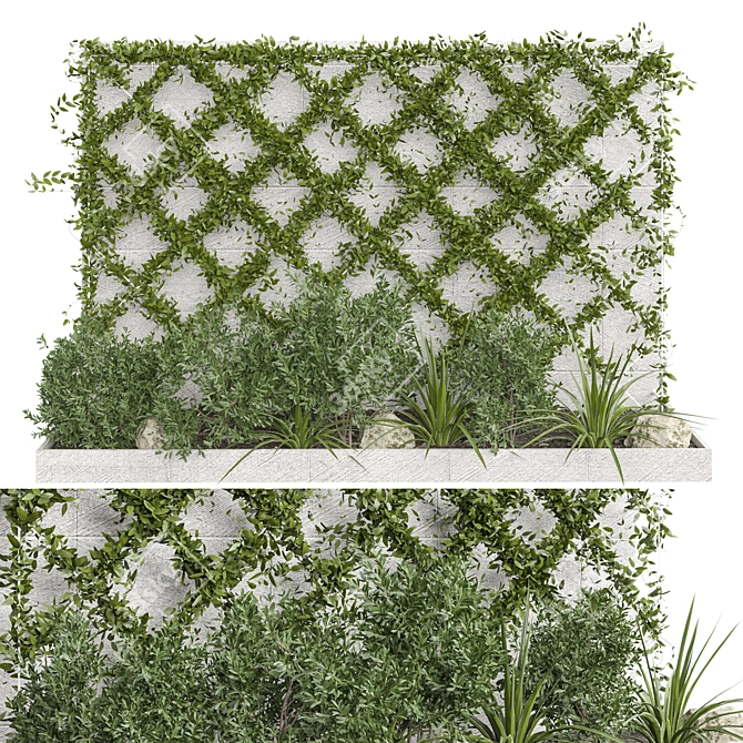 Outdoor Plant 2015 Collection 3D model image 3