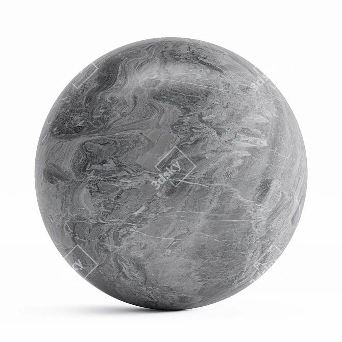 High Detail Marble Stone Texture 3D model image 5