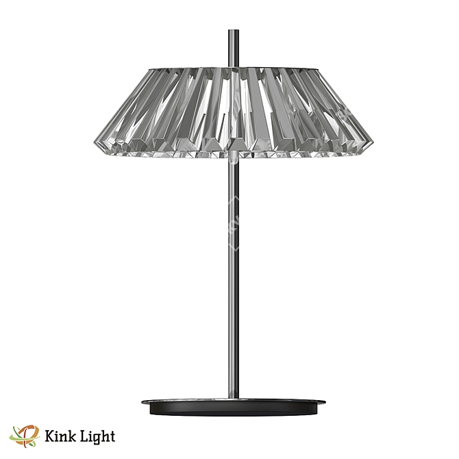 Ivina Grey Table Lamp 6W LED 3D model image 1