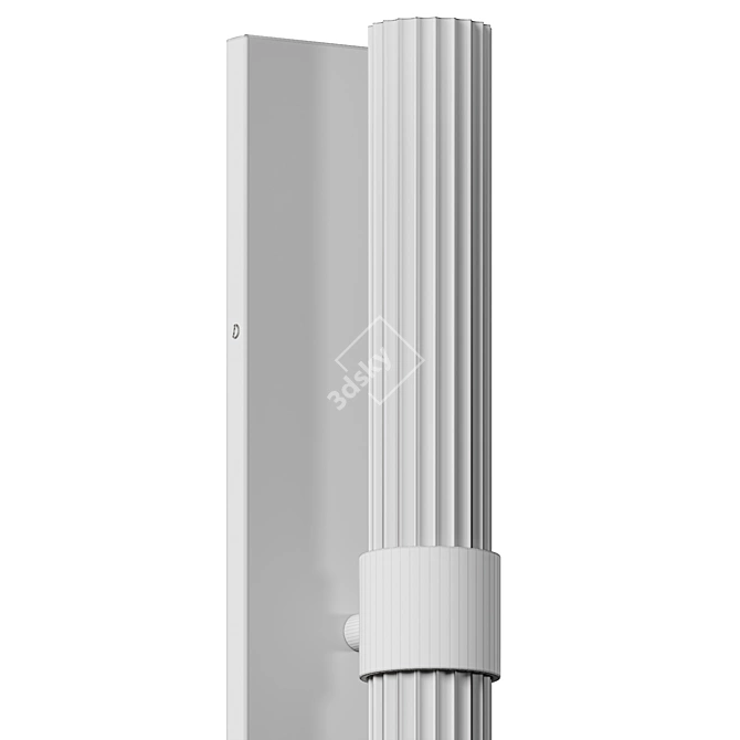 Elegant Sheridan Wall Sconce 3D model image 4