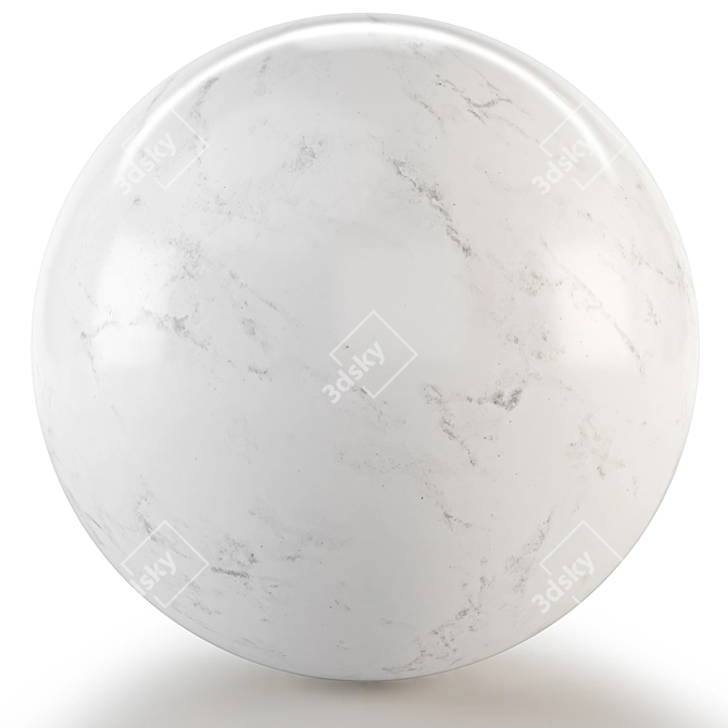 Glossy Marble Texture Collection 3D model image 3