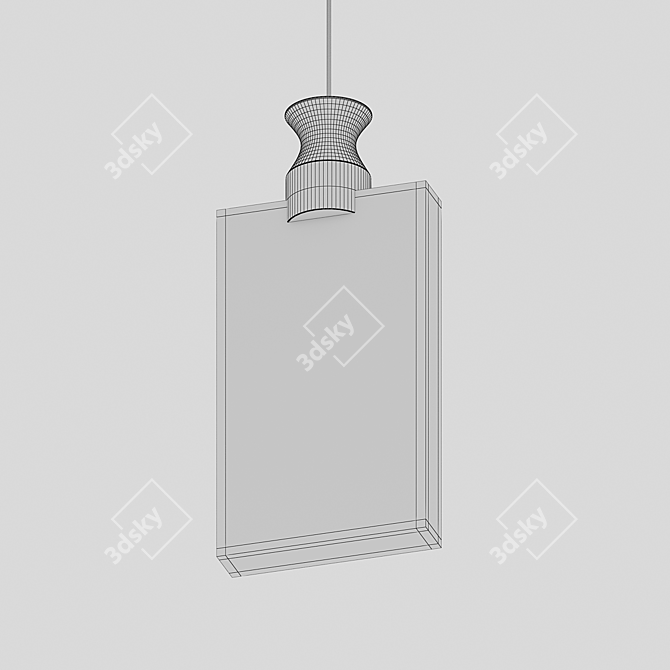 Auri Gold Pendant Light, Modern 3D model image 2