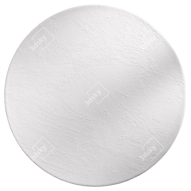 Renzo Round Rug, La Redoute 3D model image 2