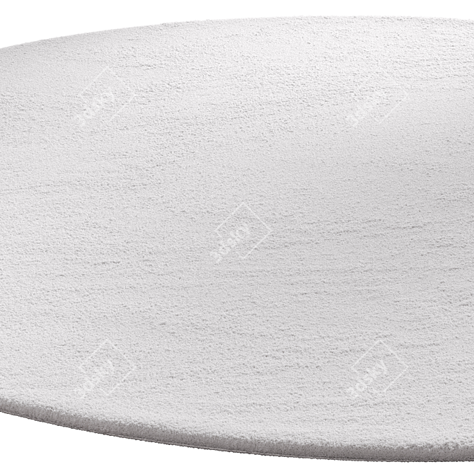 Renzo Round Rug, La Redoute 3D model image 3