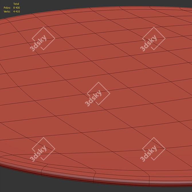 Renzo Round Rug, La Redoute 3D model image 7