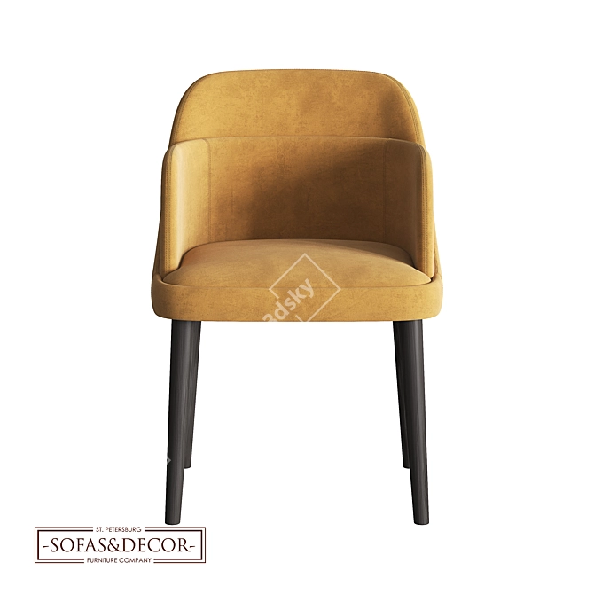 Customizable Ergonomic Chairs - Sofas&Decor 3D model image 3