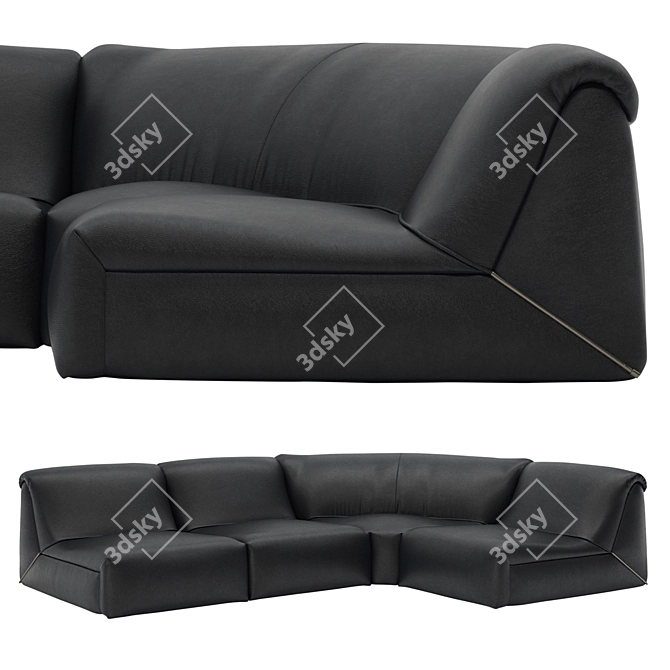  Bond Sofa 3D Model Download 3D model image 1