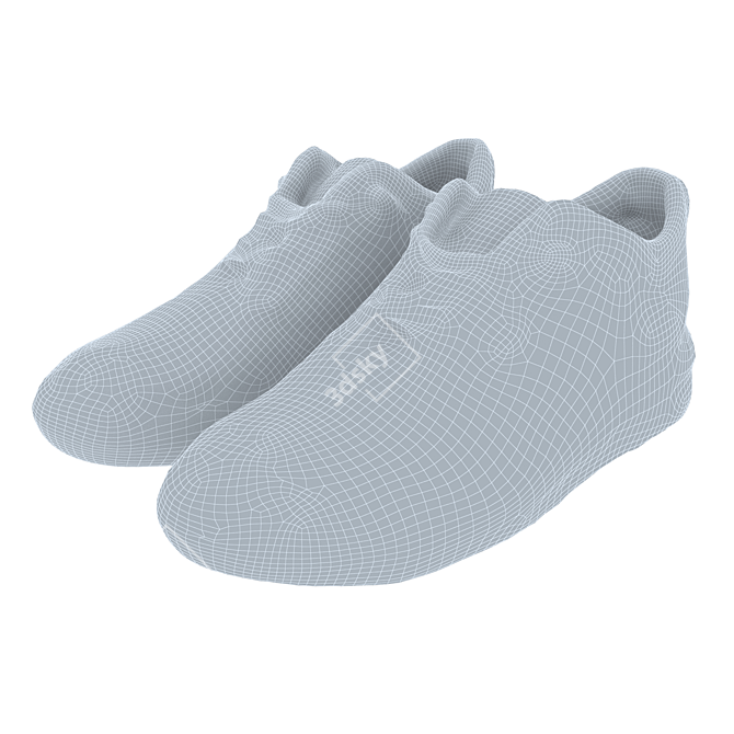 Modern 3D Max Shoes Model 3D model image 6