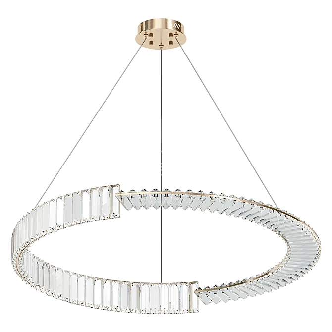 Omma Bronza LED Pendant Light 3D model image 1