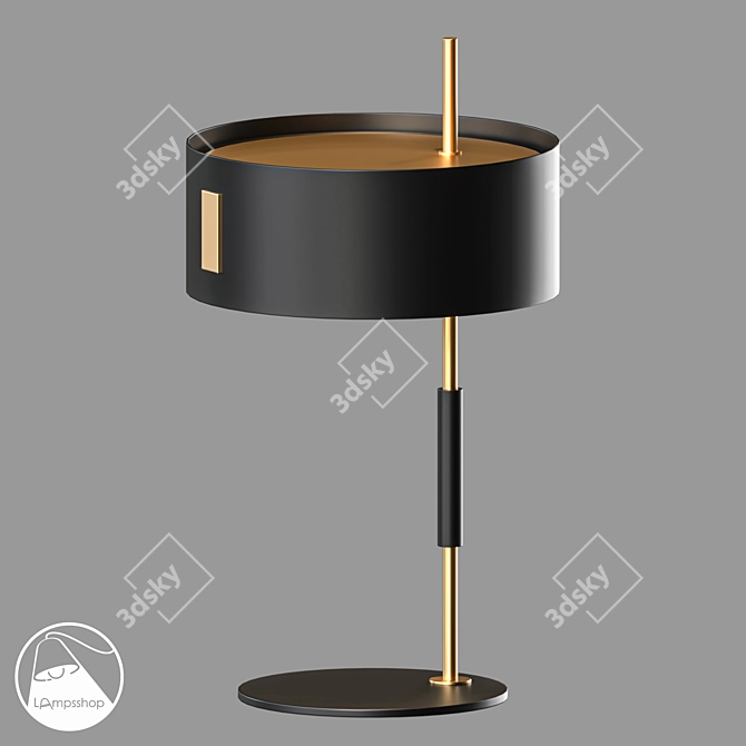 Bissnes Comfort Mini Table Lamp 3D model image 1