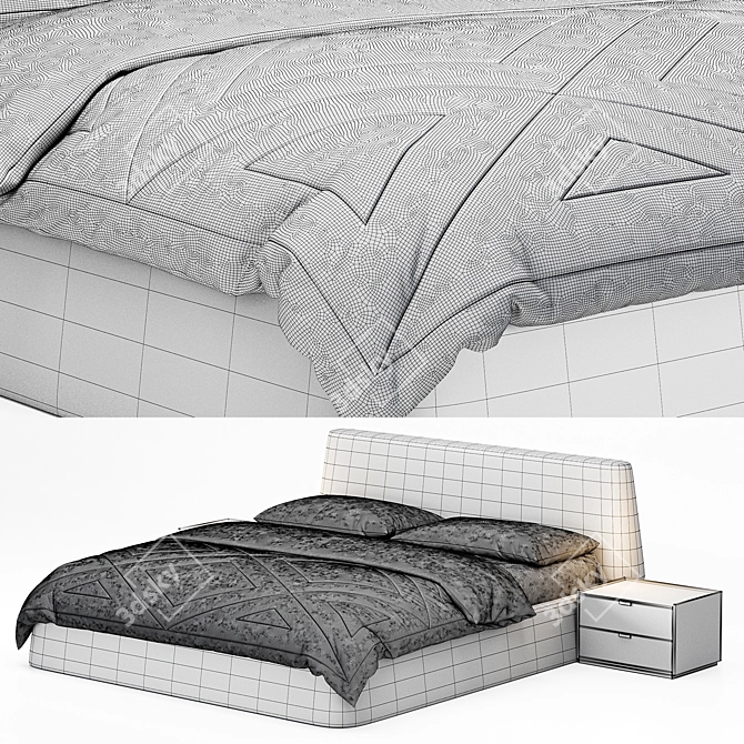 Picea Bed by Woo 3D model image 4