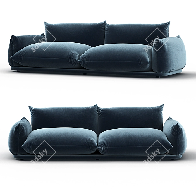 Idealbeds BUENO Sofa Bed 3D model image 2