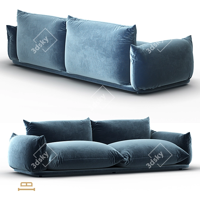 Idealbeds BUENO Sofa Bed 3D model image 5