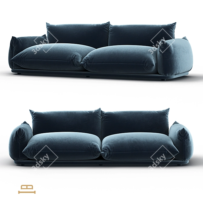 Idealbeds BUENO Sofa Bed 3D model image 6