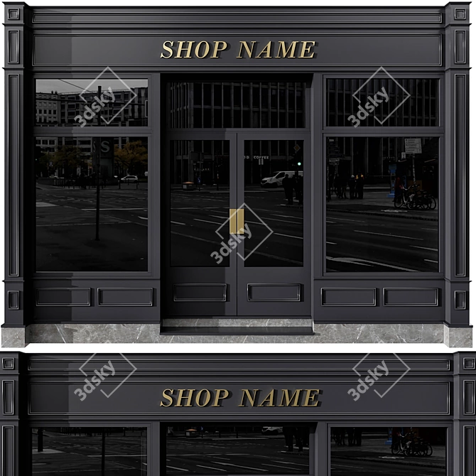 Industrial Shop 3D Model Package 3D model image 2