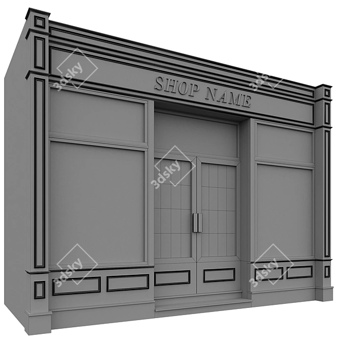 Industrial Shop 3D Model Package 3D model image 3