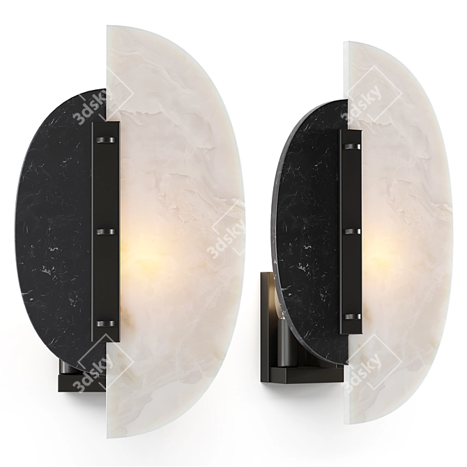 Eclipse Sconce by Black Rooster Decor 3D model image 6