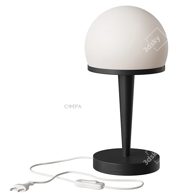 Sphere Table Lamp Divan.ru 3D model image 3