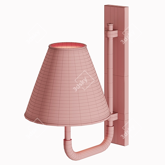 Rigby Small Sconce by Visual Comfort 3D model image 6