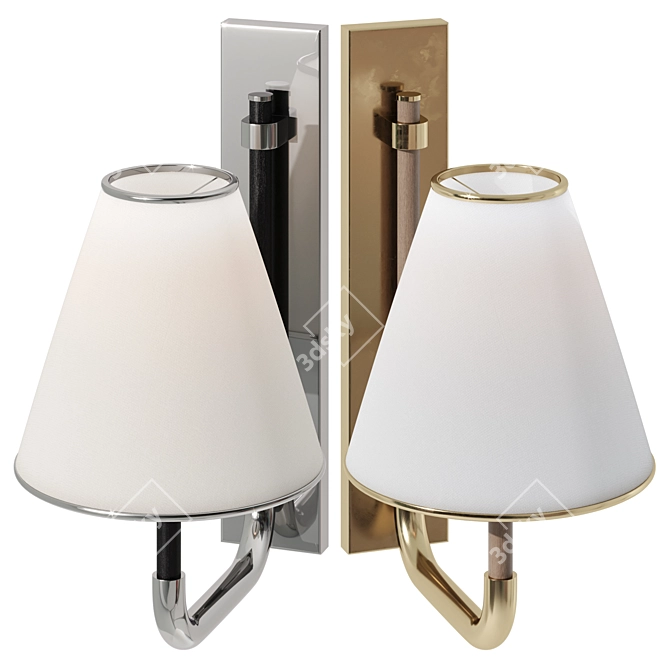 Rigby Small Sconce by Visual Comfort 3D model image 8