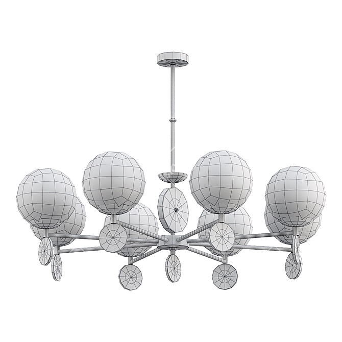 Elegant Stilfort Marsela Pendant Light 3D model image 3