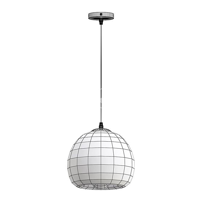 Sleek Focus Pendant Lamp 3D model image 5