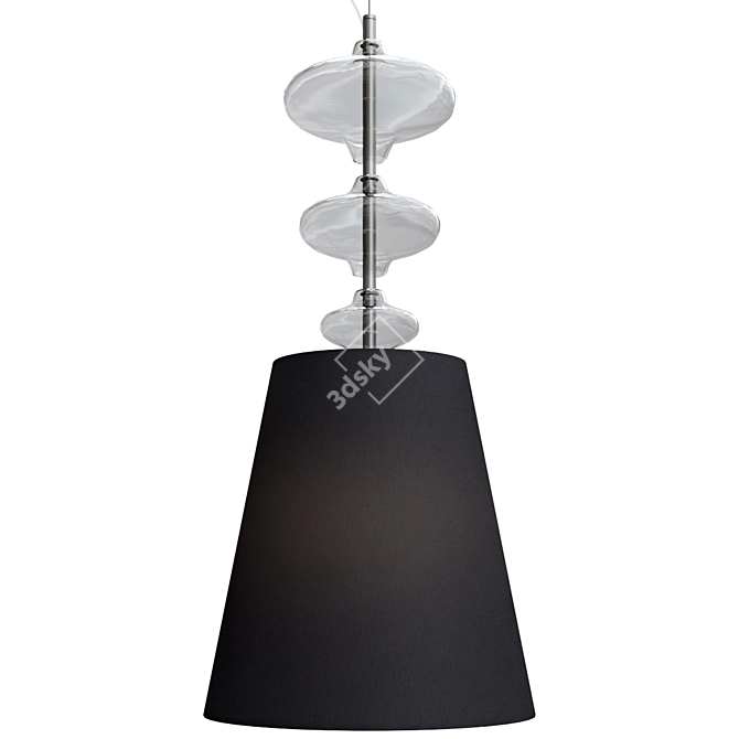 Eva Crystal Pendant Lamp Beauty 3D model image 1