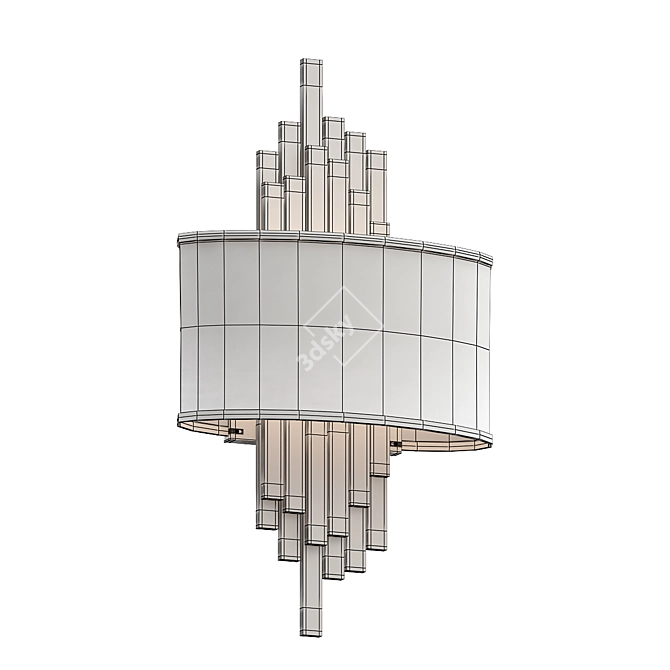 ROMAN B Wall Sconce 3D model image 3