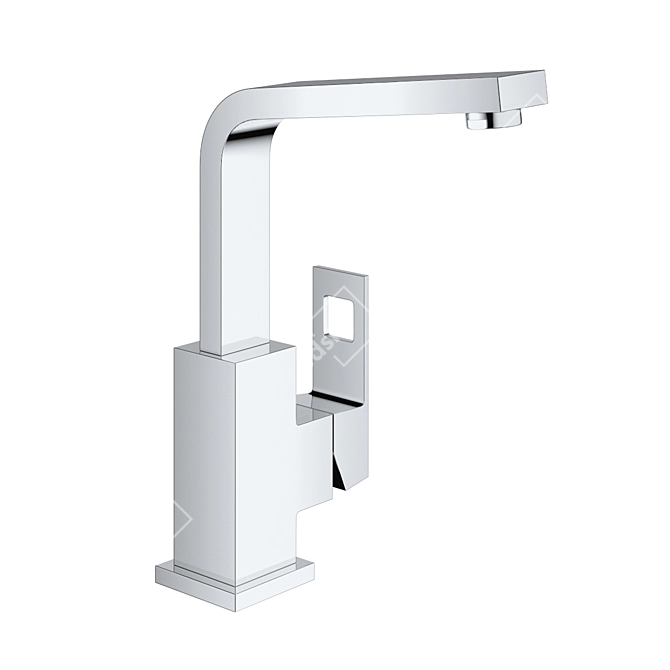 Grohe Eurocube Mixer Set 3D model image 3