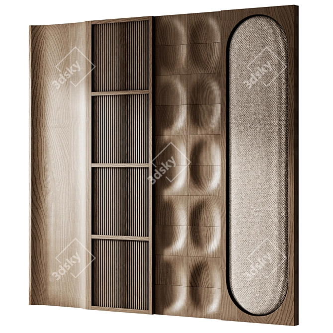 Decorative Wall Panels 1 3D model image 1