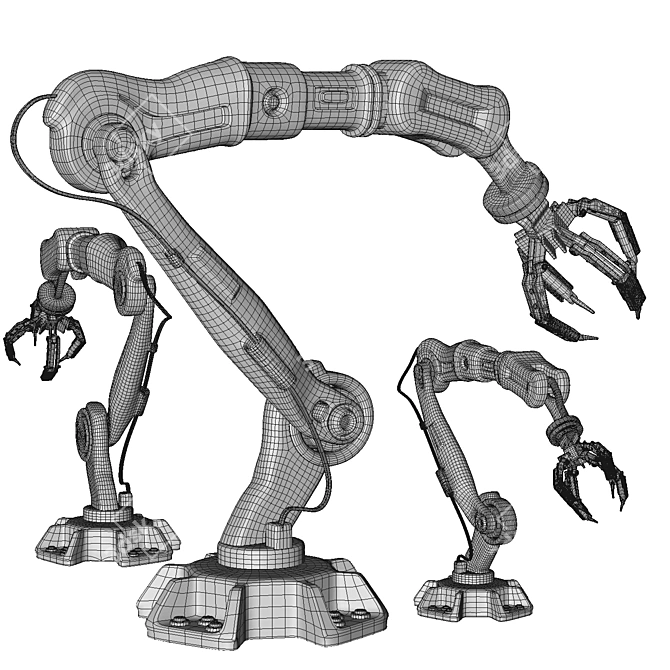 Rozum Robotic Pulse-8 Manipulator 3D model image 3