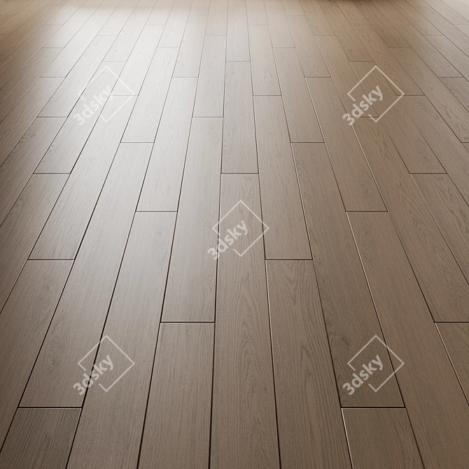 Exquisite Bauwerk Parquet Board 3D model image 4