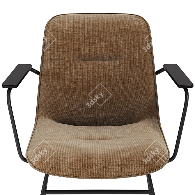 Sleek Minimalist Mobimex Chair 3D model image 6