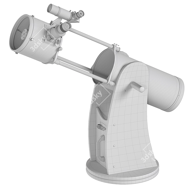 Skyliner FlexTube Telescope: Dobson N203 3D model image 5