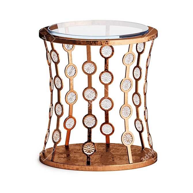 Elegant Side Table Design 3D model image 1