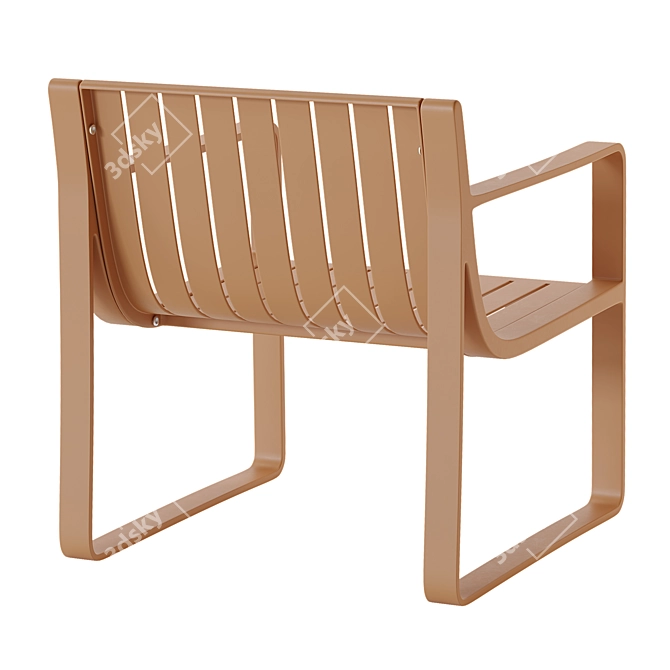 Vidut Chair - Recycled Plastic 3D model image 2